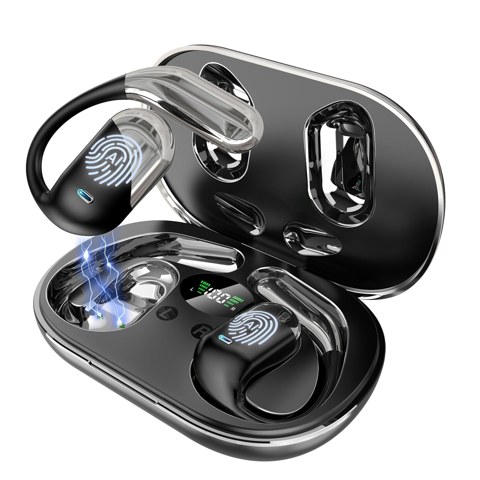 Q16 AI Translation Earbuds 198 Languages Real-Time